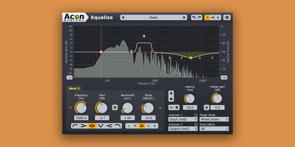 Acon Digital Equalize EQ Plugin - Show & Reveal - With Producer Multiplier gallery thumbnail