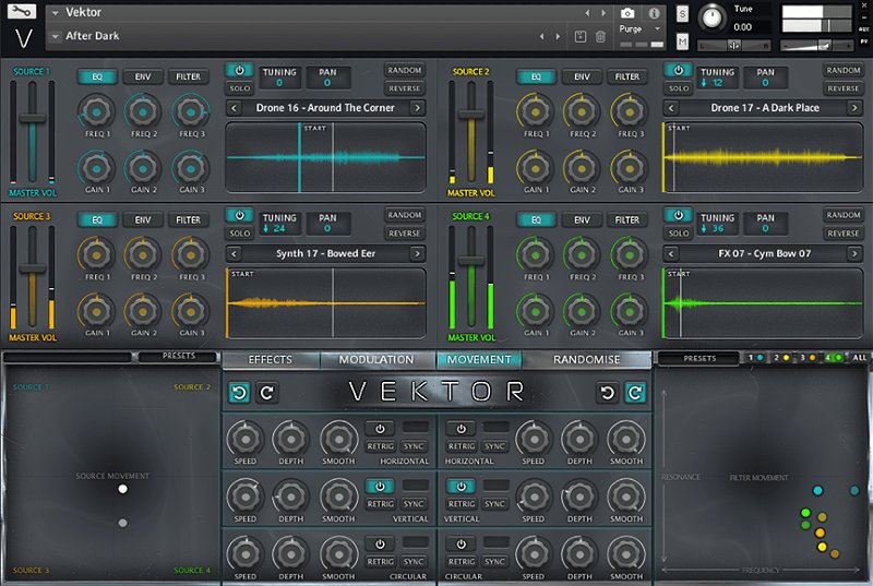 Vektor // Demo Showcase // Unique String-Based Cinematic Instrument // Kontakt gallery thumbnail