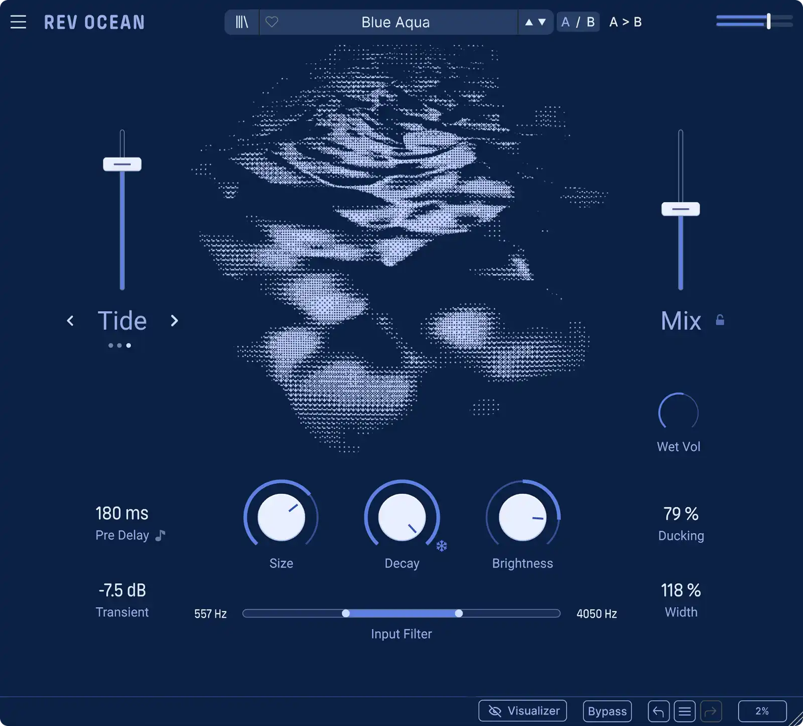 Rev OCEAN | Tidal Reverb | ARTURIA gallery thumbnail