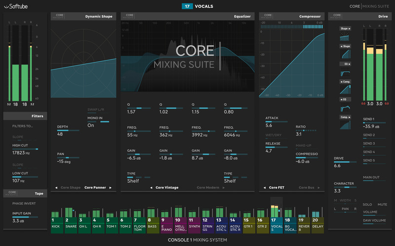 Core Mixing Suite Walkthrough gallery thumbnail