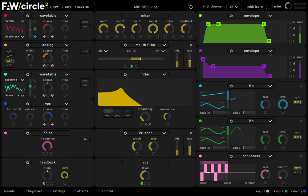Circle 2 Synth From Future Audio Workshop - Show & Reveal With Rob Jones gallery thumbnail