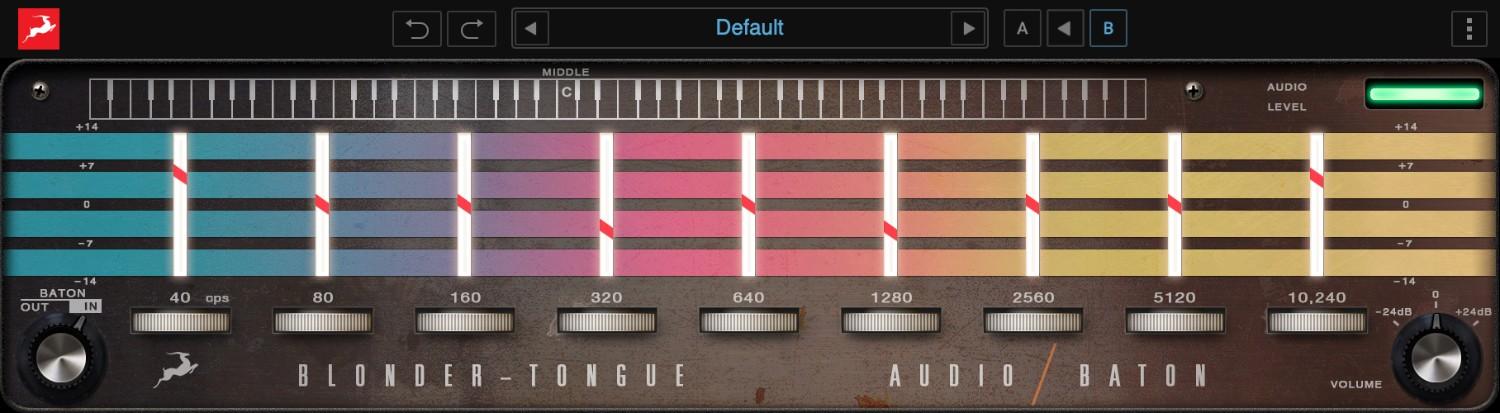 Blonder-Tongue Audio Baton | All-Tube Graphic Equalizer Recreation | Real-time Effect gallery thumbnail