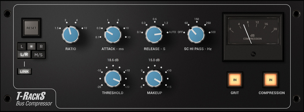New Bus Compressor studio processor now available in T-RackS Custom Shop! Glue your mixes together gallery thumbnail