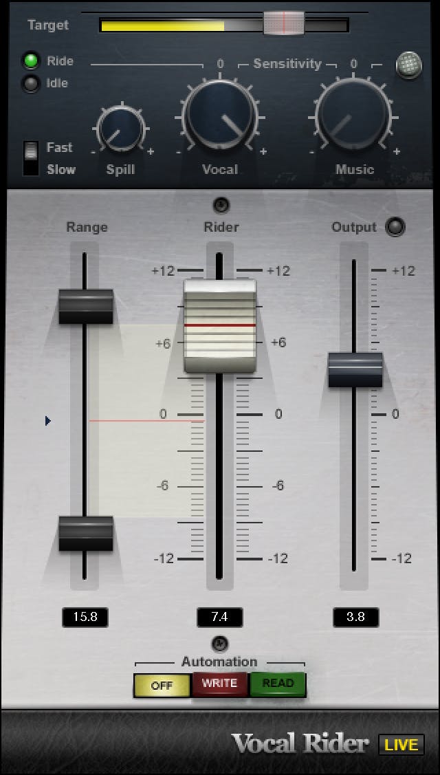 Waves Vocal Rider gallery thumbnail