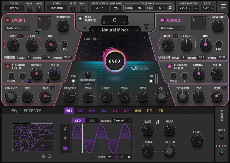 Waves OVox Vocal ReSynthesis gallery thumbnail