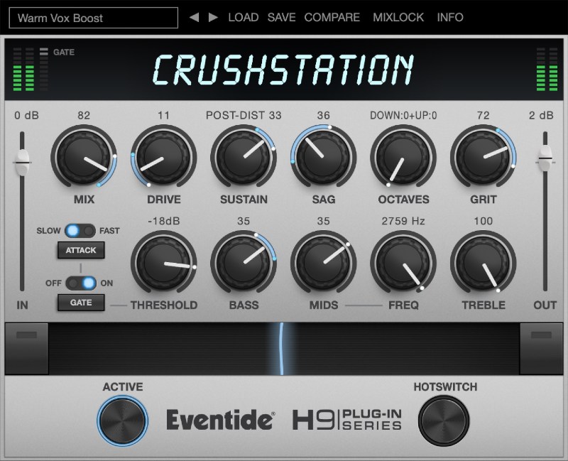 Eventide Is Crushing It With CrushStation - A Brand New Distortion Overdrive Plug-In gallery thumbnail