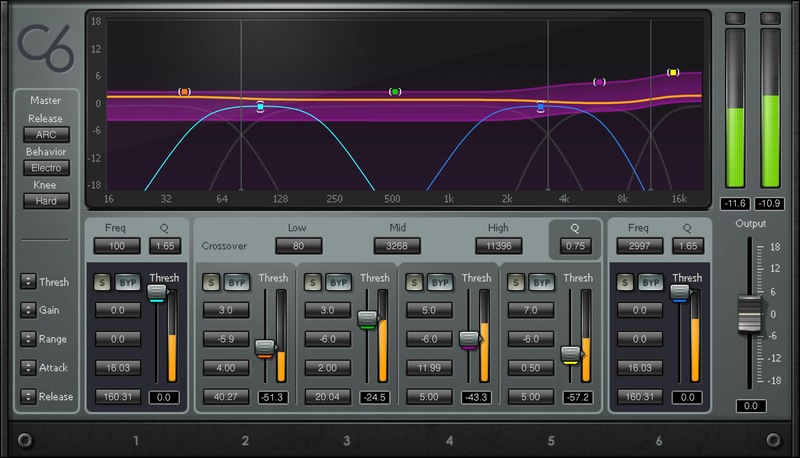 Waves C6 Multiband Compressor gallery thumbnail