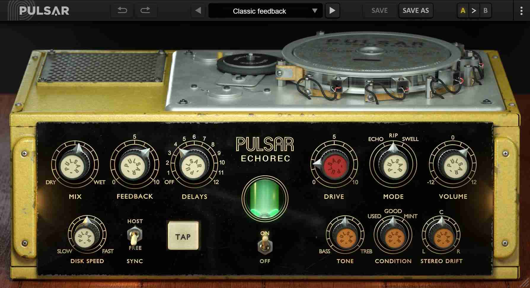  Echorec - A truly Unique Magnetic Disk Delay Plugin gallery thumbnail