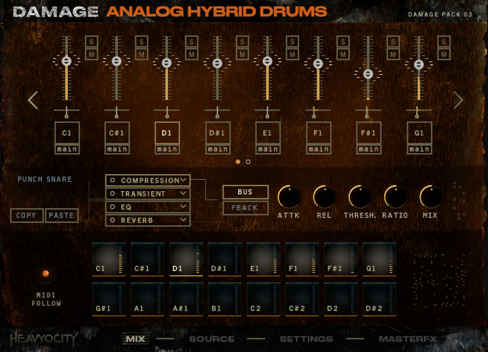 Analog Hybrid Drums - Product Overview │ Heavyocity gallery thumbnail