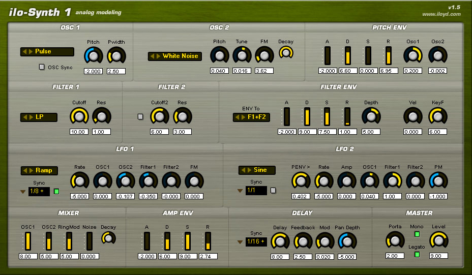 iloSynth1 Video Demo gallery thumbnail