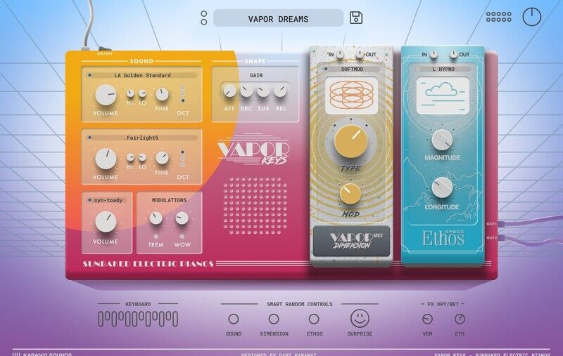 Karanyi Sounds Vapor Keys Enhanced - Simulation Beats Demo and Walkthrough gallery thumbnail
