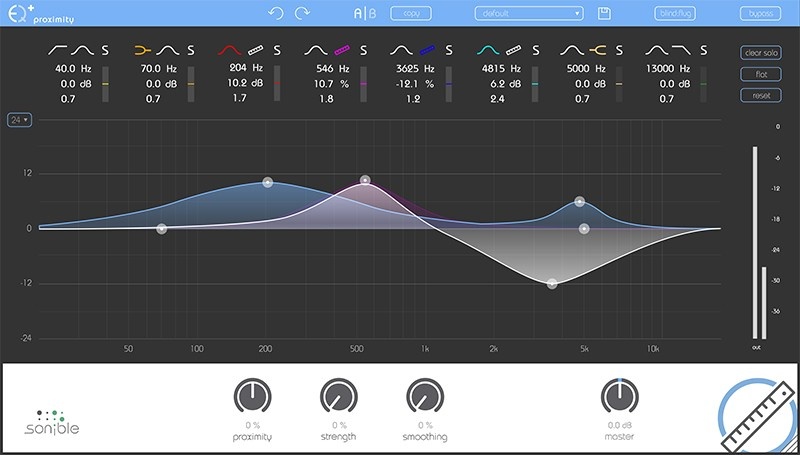 EQ Plugin | proximity:EQ+ by Sonible gallery thumbnail