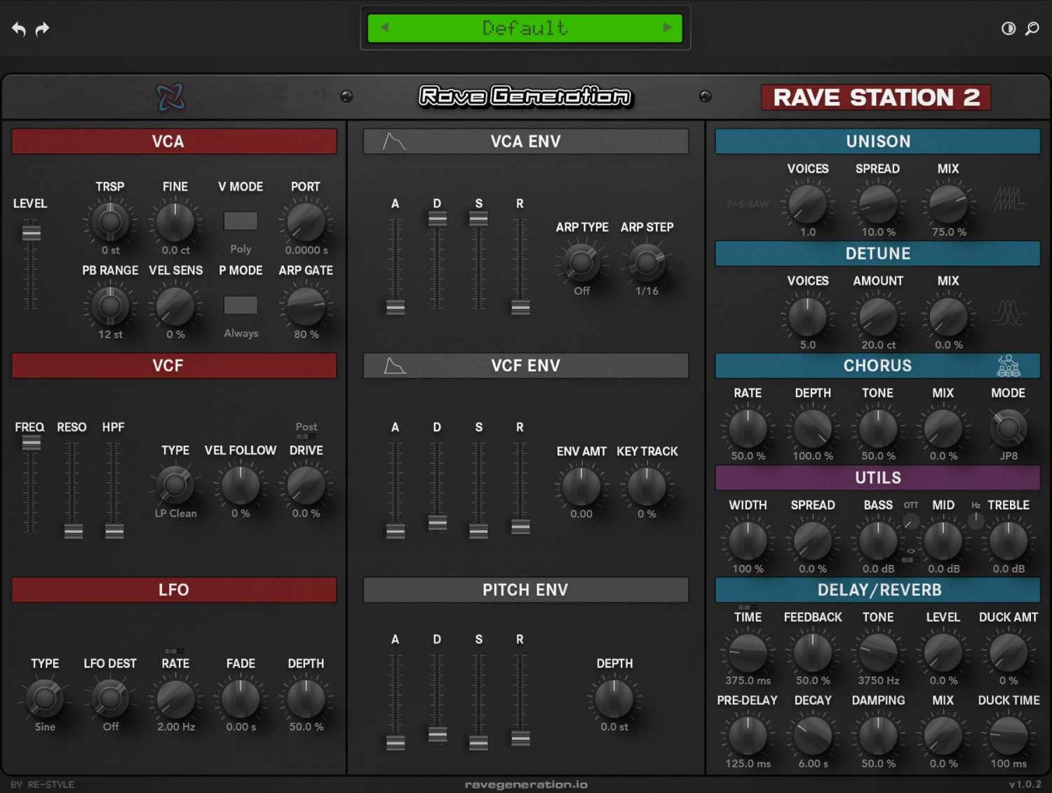 Rave Generation Plugin Showcase 004 · 8× Rave Station 2 gallery thumbnail