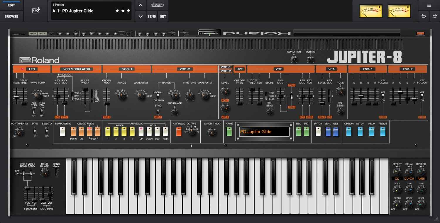 Roland JUPITER-8 Software Synthesizer v2 Overview gallery thumbnail
