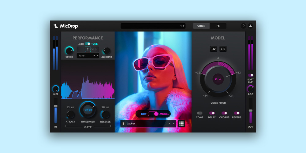 Experience MicDrop: The Ultimate Vocal Transformation Plugin gallery thumbnail