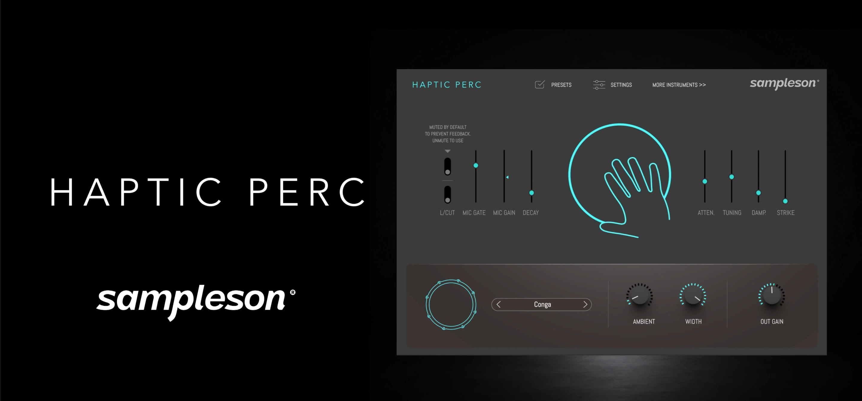 Haptic Perc - Turn everyday objects into percussion instruments gallery thumbnail