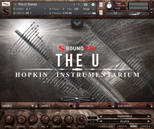 Soundiron Hopkin Instrumentarium: The U - Walkthrough gallery thumbnail