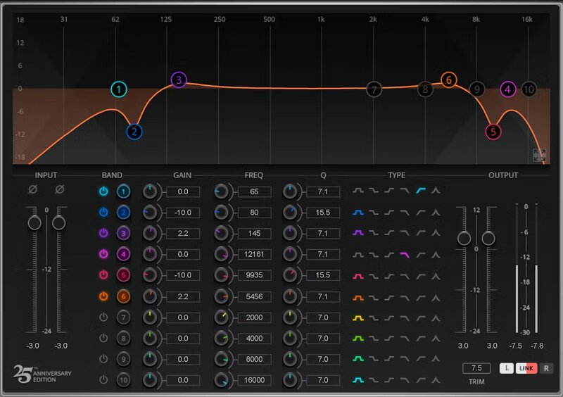 Waves Q10 Equalizer gallery thumbnail