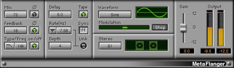 Waves MetaFlanger gallery thumbnail