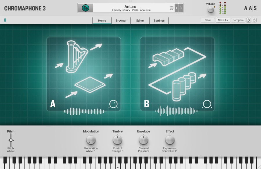 Introducing Chromaphone 3 acoustic object synthesizer plug-in—VST AU AAX NKS gallery thumbnail