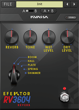 Efektor RV3604: Atmospheric Reverb gallery thumbnail
