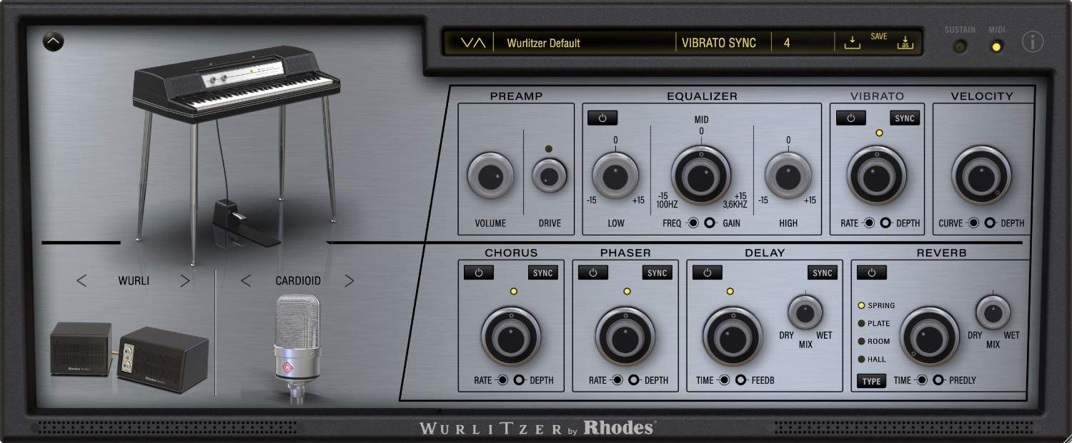 Introducing: The Rhodes Wurli Plugin gallery thumbnail