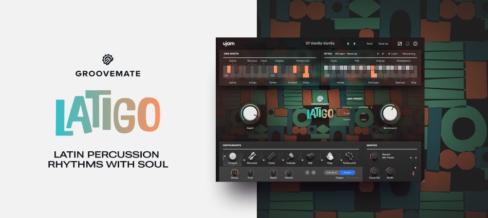 Groovemate LATIGO I Latin Percussion Rhythms with Soul gallery thumbnail