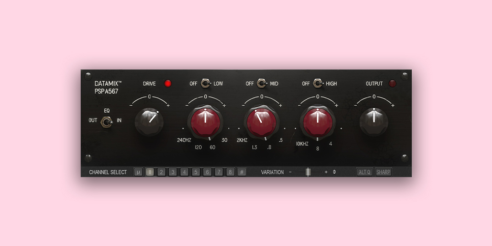 PSP Datamix A567 a Tracking and Mixing console equalizer! gallery thumbnail