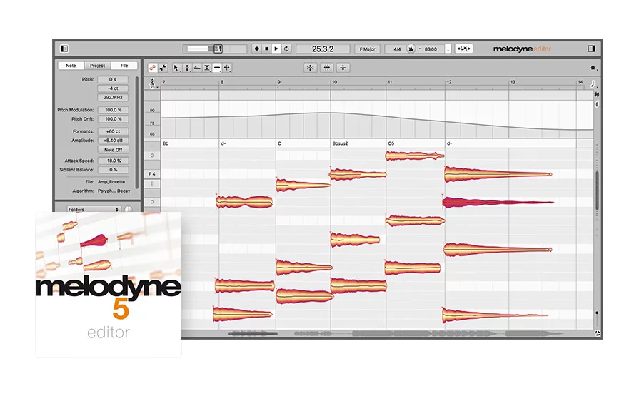 Melodyne 5: What’s new? gallery thumbnail