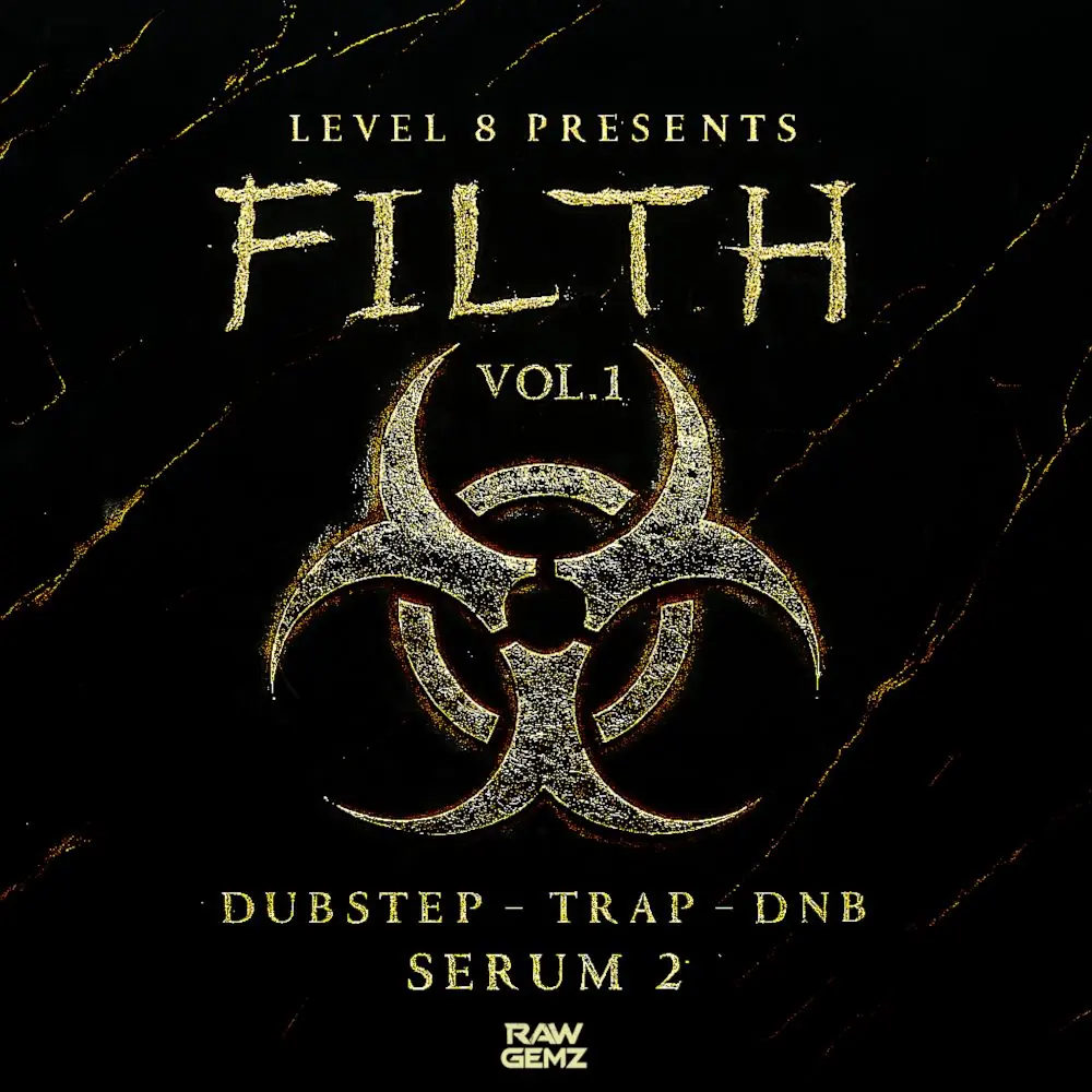Raw Gemz - Filth Vol 1 | Dubstep, Drum and Bass & Trap for Serum 2 gallery thumbnail