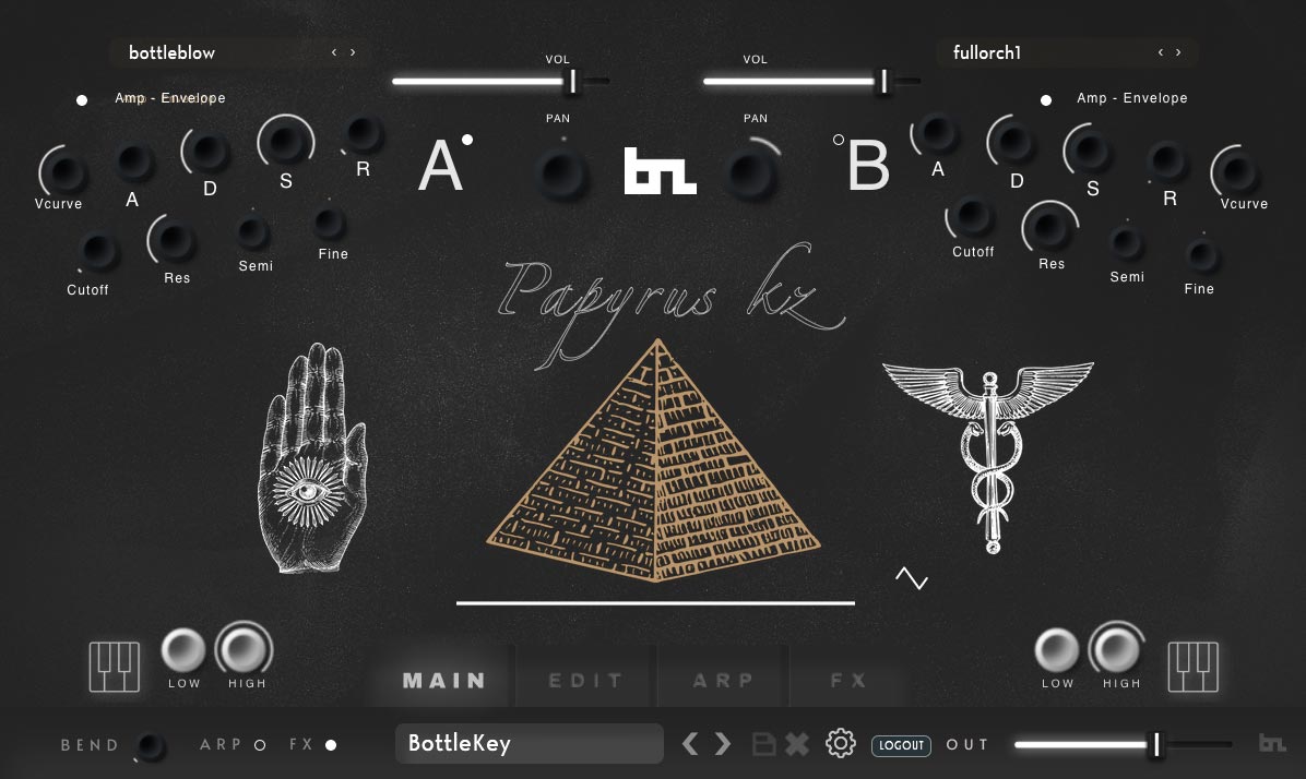 BeatSkillz Papyrus Keys - Overview gallery thumbnail