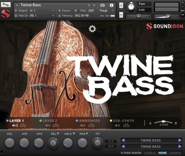 Soundiron Twine Bass - Walkthrough gallery thumbnail