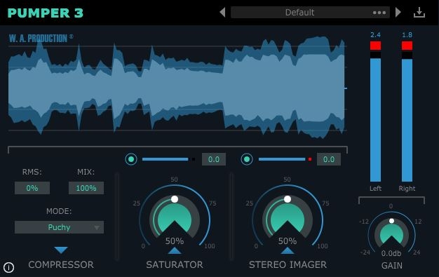 Pumper 3 - Multi FX / 3in1 Audio Plugin (VST / AU / AAX) gallery thumbnail