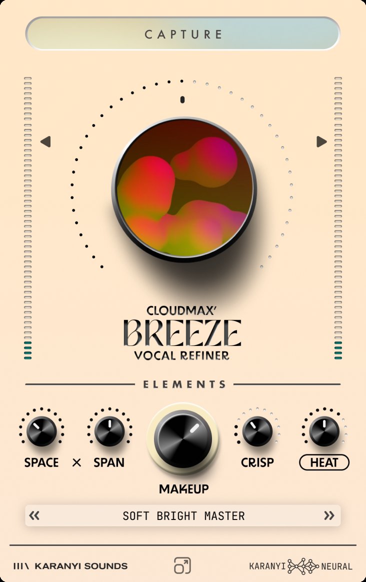 Cloudmax Breeze: Neural-Powered Plugin for Perfect Vocals – Fast and Easy! gallery thumbnail