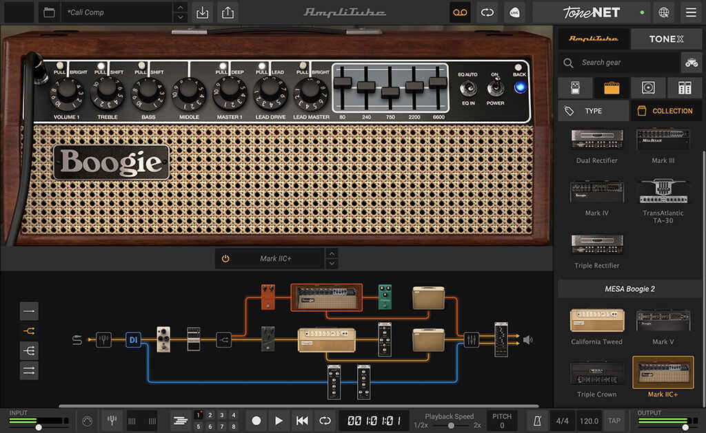 AmpliTube MESA/Boogie® 2 - Overview - 4 new officially certified amps and 5 cabs gallery thumbnail