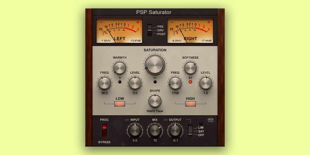 PSP Saturator | Practical Mixing Guide gallery thumbnail