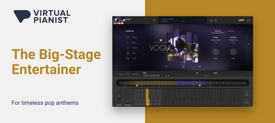 UJAM Virtual Pianist VOGUE - Product Video gallery thumbnail