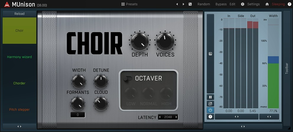 Melda Production - MUnison 1st Encounter - Vocal Processing gallery thumbnail