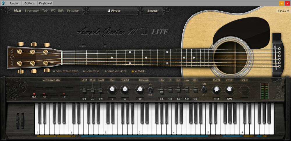 Ample Guitar M Lite - Free VST - myVST Demo gallery thumbnail