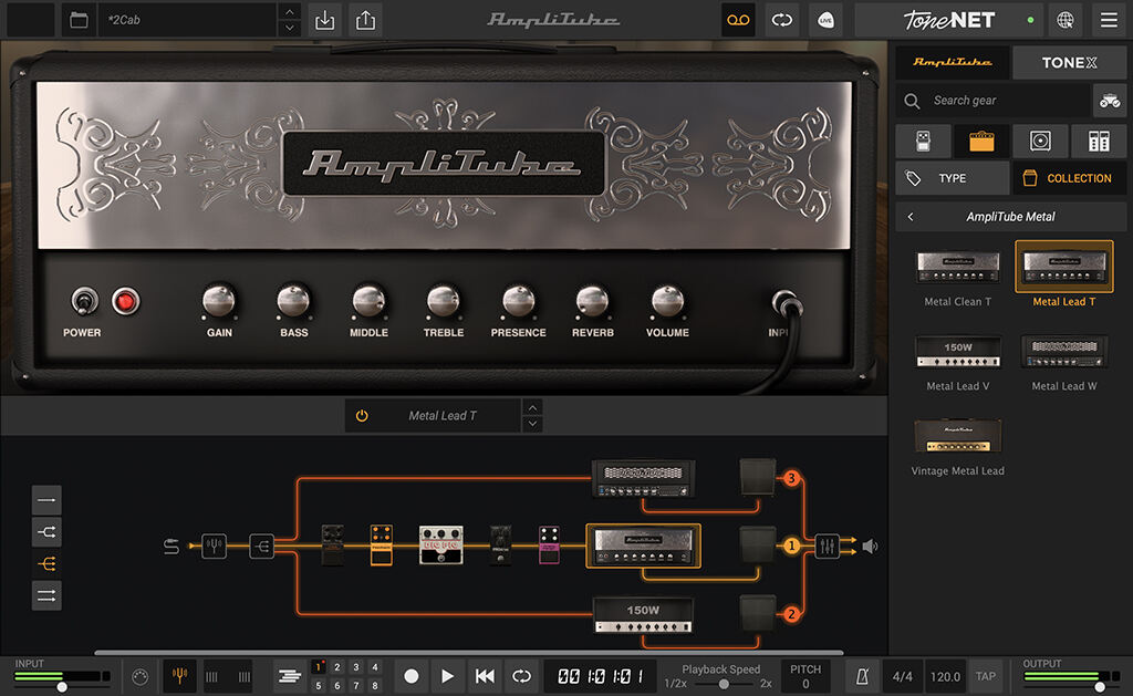 Michael Barnes AmpliTube Metal Interview - guitar software gallery thumbnail