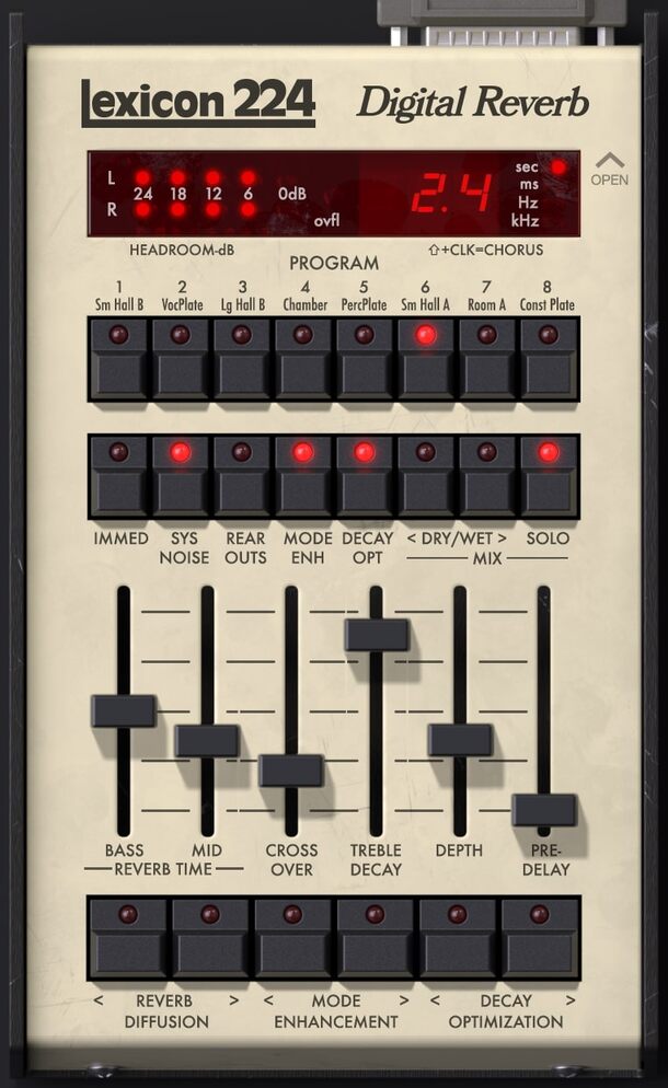UAD Lexicon 224 Digital Reverb Plug-In Trailer gallery thumbnail