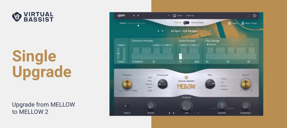 UJAM MELLOW 2 - Introducing Virtual Bassist MELLOW gallery thumbnail