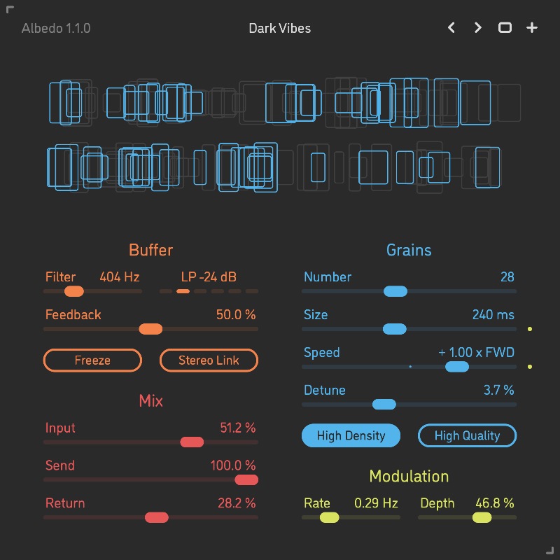 Sinevibes Albedo - Granular Cloud Reverb Youtube Demo gallery thumbnail