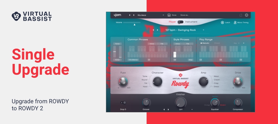 UJAM ROWDY 2 - Introducing Virtual Bassist ROWDY 2 gallery thumbnail