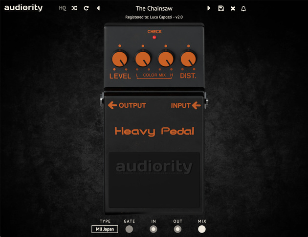 Audiority Heavy Pedal - The Swedish Chainsaw - Quick Guitar Demo gallery thumbnail