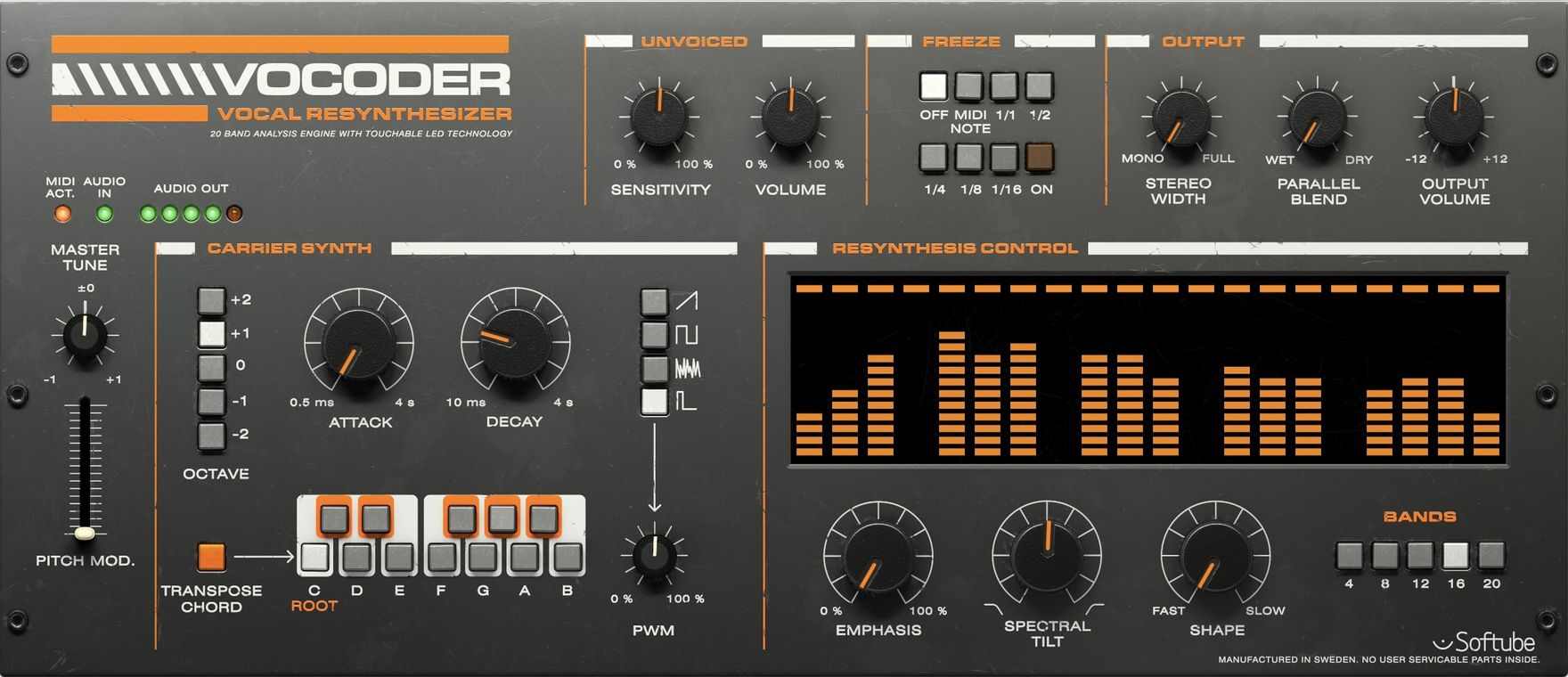 Introducing Vocoder – Softube gallery thumbnail