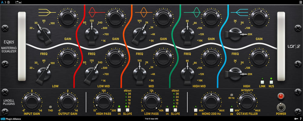 Lindell Audio EQ825 Mastering Equalizer - Quick Overview gallery thumbnail