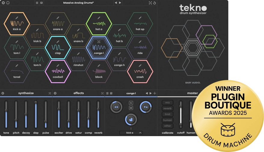 Tekno v1.1 Free Update - New Sequencer + More - Baby Audio gallery thumbnail