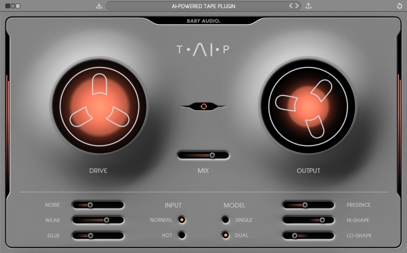 Introducing TAIP by Baby Audio | AI Infused Tape Saturation & Distortion gallery thumbnail