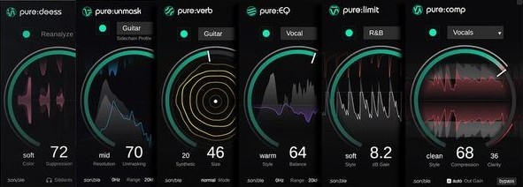 pure:bundle by sonible – AI-powered audio plug-ins for creators gallery thumbnail